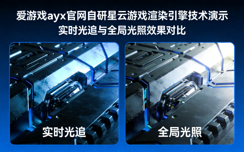 爱游戏ayx官网自研星云游戏渲染引擎技术演示 - 实时光追与全局光照效果对比