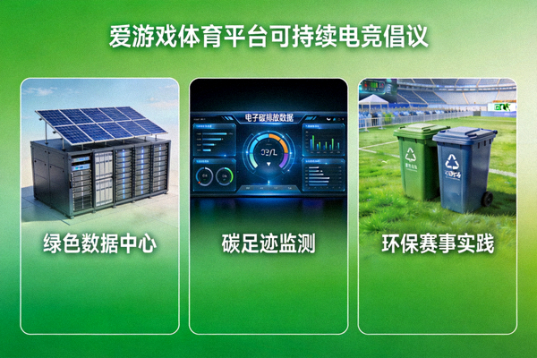 爱游戏体育平台可持续电竞倡议 - 绿色数据中心、碳足迹监测与环保赛事实践